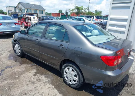 2007 Toyota Corolla Le z USA, uszkodzony, nr VIN 2T1BR32E27C785792